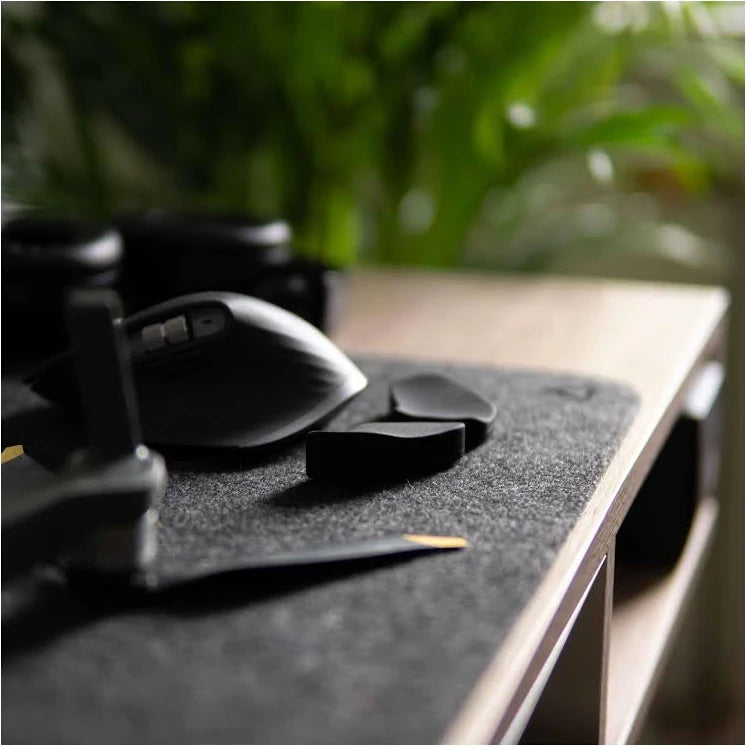 VECT™ Transit Desk Mat | Water-Resistant Vegan Leather Worksurface