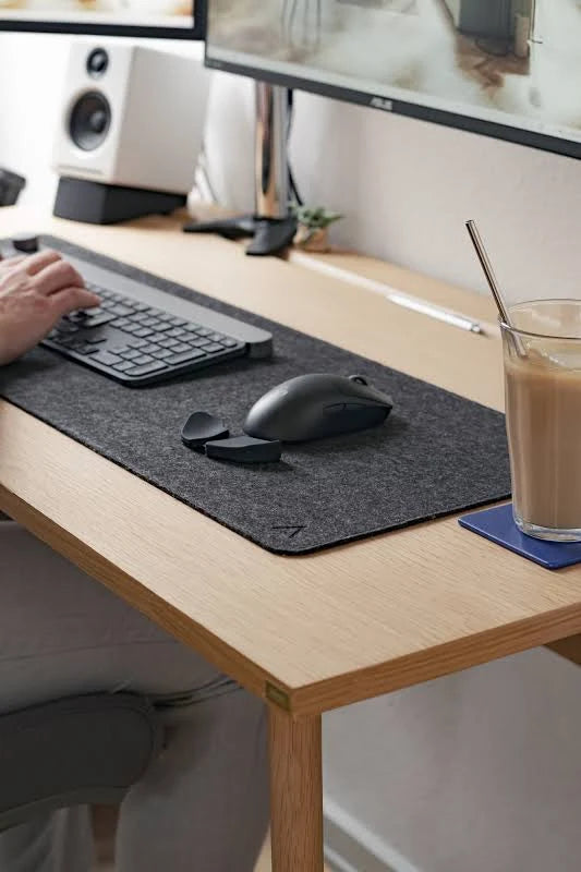 VECT™ Transit Desk Mat | Water-Resistant Vegan Leather Worksurface